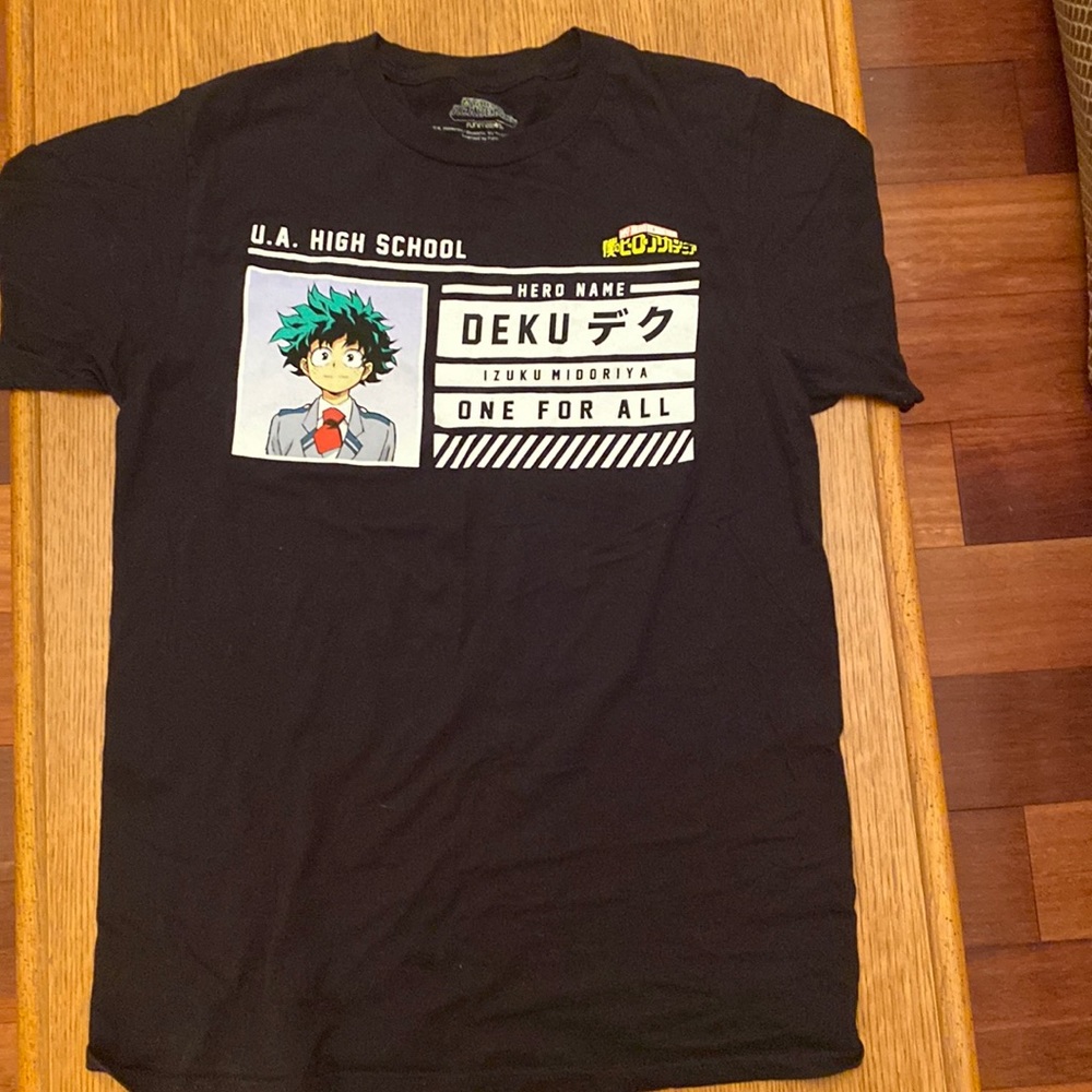 Deku Izuku Midoriya shirt My Hero Academia Boku no Hero Academia good condition